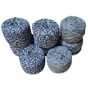 wool and cotton‎ blend lot of repurposed cakes for crafting